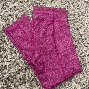 Pink  Under Armour Capri Workout Pants - XS